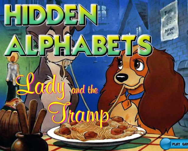Hidden Alphabets-Lady And The Tramp