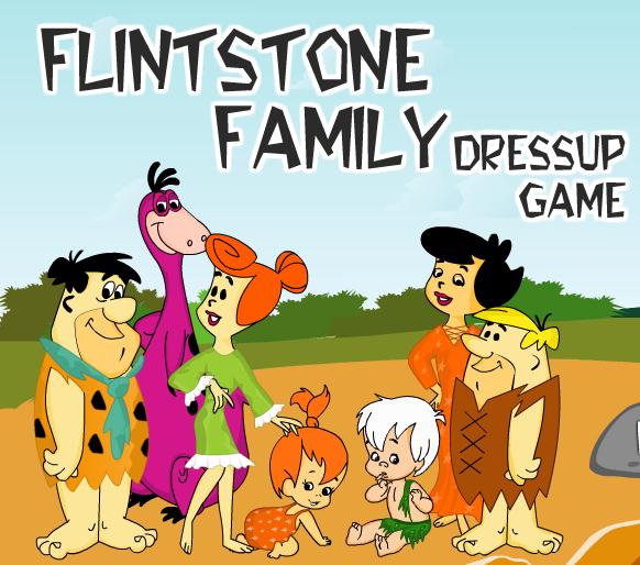 The Flintstones Family Dressup Game