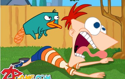 Phineas and Ferb Troble Maker Platypusq Game
