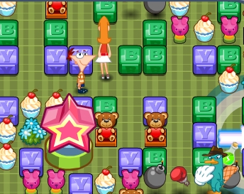 Phineas and Ferb Bomberman Game