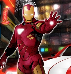 Iron Man Dodge Car Game