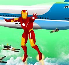 Iron Man Saving Air Force Game