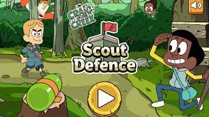 Craig of the Creek Scout Defense Game