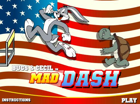 Bugs and Cecil in Mad Dash