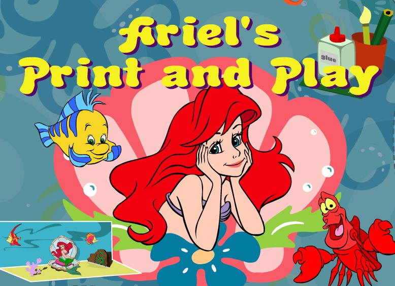 Little Mermaid Print and Play
