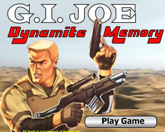 GI Joe Dynamite Memory