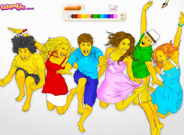 High School Musical Coloring