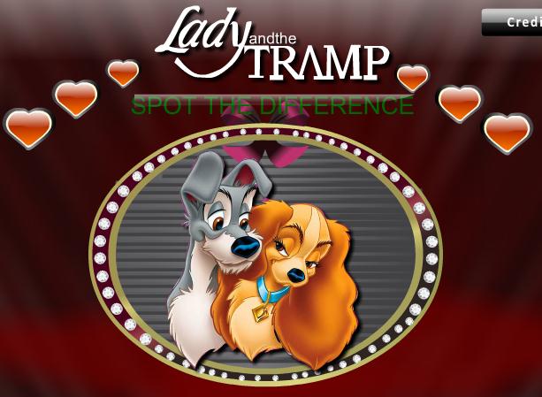 Lady And The Tramp Spot The Difference