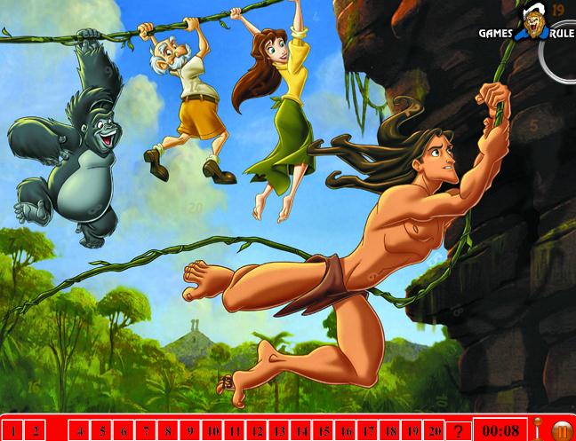Tarzan Hidde Numbers
