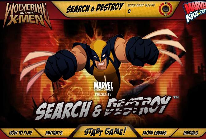 X-Men Wolverine Search And Destroy