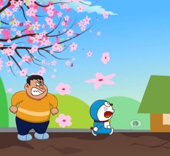 Doraemon Jaian Run Run