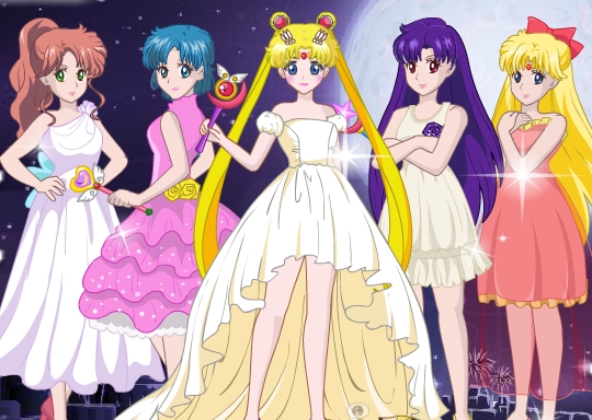 Sailormoon Cyrstal Dress Up
