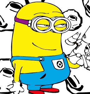 Colour With The Minions