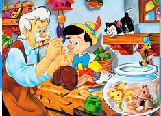 Pinocchio And Gepetto Puzzle