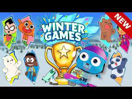 Winter Games Cartoon