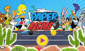 Cartoon Paper Racers