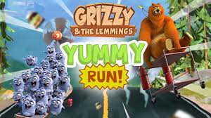 Grizzy and the Lemmings: Yummy Run